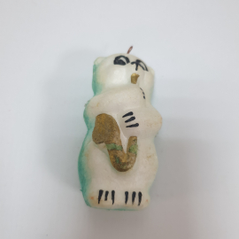 Ёлочная игрушка "Медведь с саксофоном", пенопласт. СССР